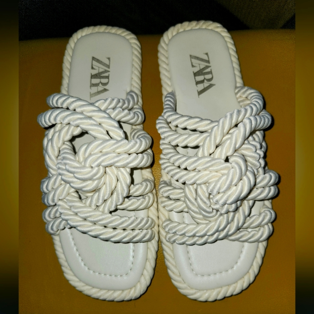 Zara Knotted Sandals